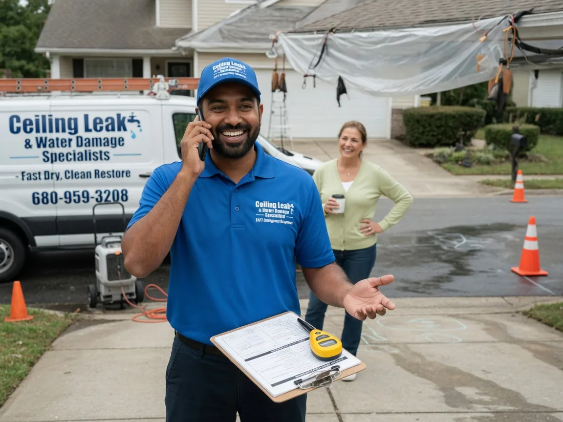 Ceiling Leak Cleanup Trafford, PA FAQs